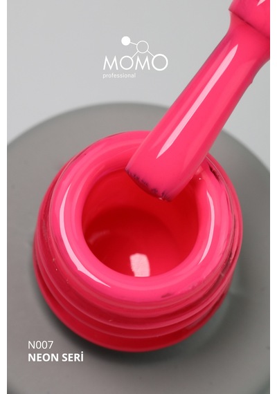 Momo Professional Kalıcı Oje N007 Neon Barbi Pembe 14 ML
