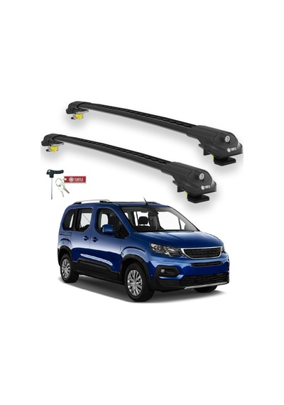 Peugeot Rifter 2019-2025 Ara Atkı Air1 Siyah