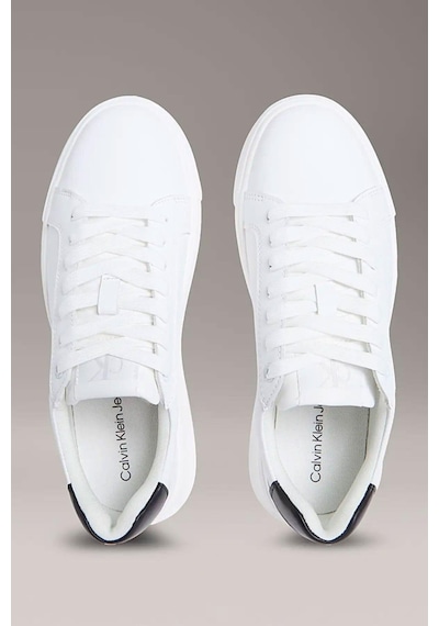 Kadın Chunky Cupsole Sneaker Spor Ayakkabı - Beyaz-8462 Bright White/black
