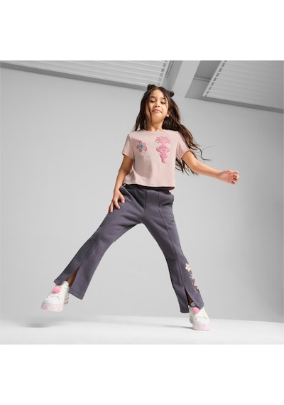 Puma X Trolls Çocuk Geniş Paça Eşofman Altı 627387 69 Antrasit