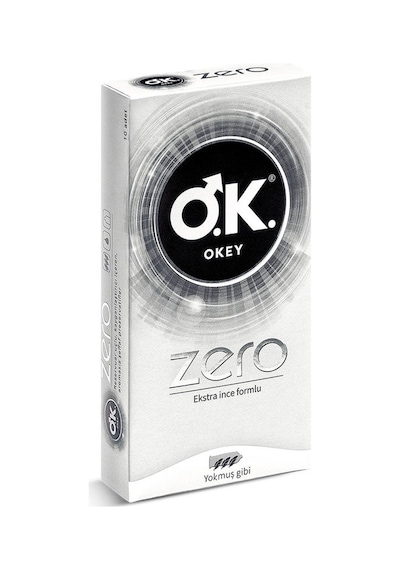 Okey Zero Ekstra İnce Formlu Prezervatif 10 Adet