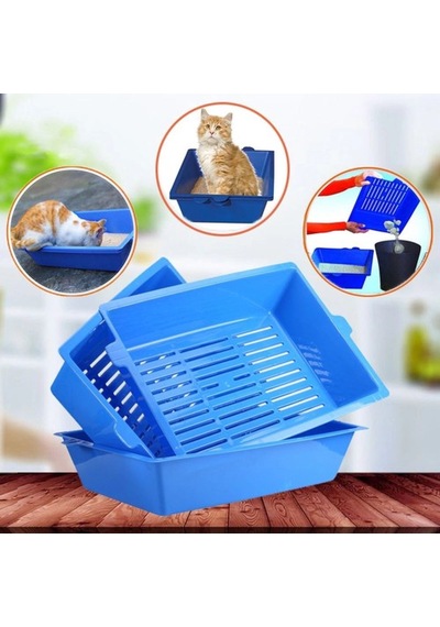 Tedar 3 Katlı Kedi Tuvaleti Najmaddin