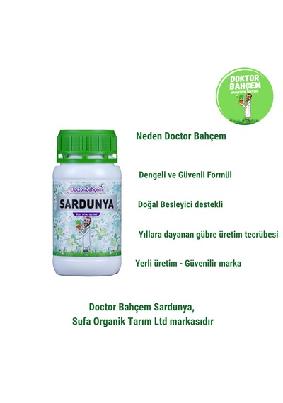 Doctor Bahçem Sardunya Gelişimi İçin Özel Sıvı Bitki Besini Ve Çiçek Gübresi 1 L