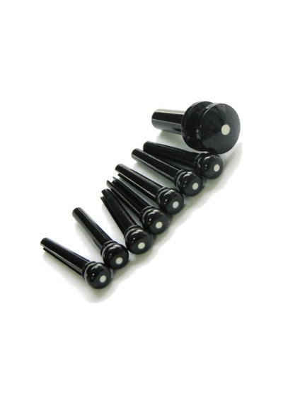Planetwaves Pwps10 Endpin Set Siyah 7 Köprü Pimi 1 Askı Pimi
