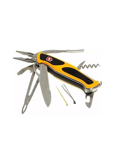 Victorinox Rangergrip Botsman 0.9798.mwc8 İsviçre Kamp Çakısı Sarı - Siyah