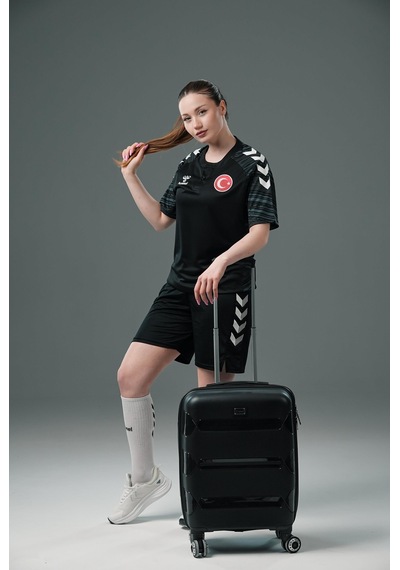 Hummel Milli Takım Line Kamp Tişört Siyah
