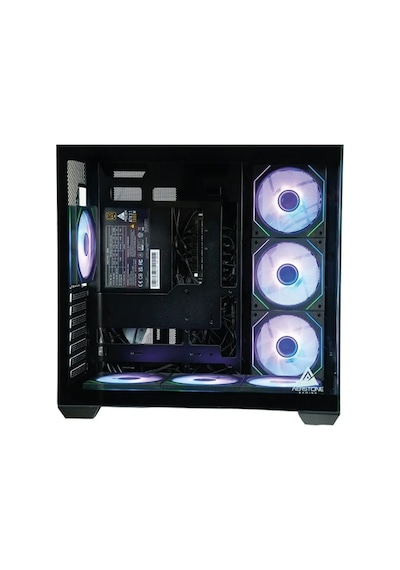 AERSTONE Hyperion 1000 Watt 80+ Gold 7 Fanlı RGB Akvaryum Oyuncu Kasası