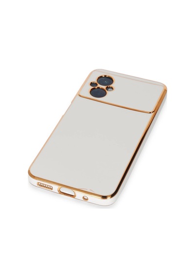 Uryport Xiaomi Poco M5 Kılıf Volet Silikon - Beyaz