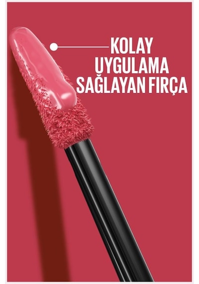 Maybelline New York Super Stay Vinyl Ink Uzun Süre Kalıcı Likit Parlak Ruj 160 Sultry