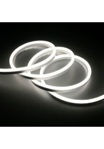 5 Metre 12 V Dış Mekan Beyaz Neon Led