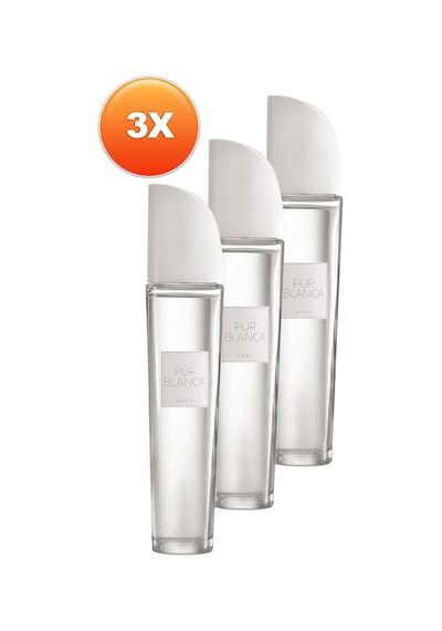 Pur Blanca Kadın Parfüm Edt 50 Ml. Üçlü Set Çiçeksi