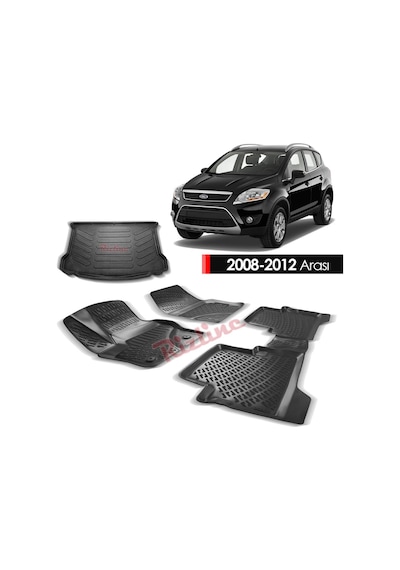Ford Kuga Paspas Bagaj Havuzu 3D Rizline Havuzlu Set 2008-2012