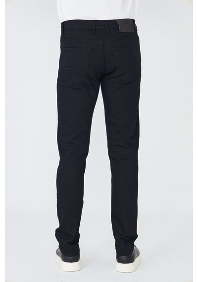 Siyah Spor Erkek Gabardin Pantolon