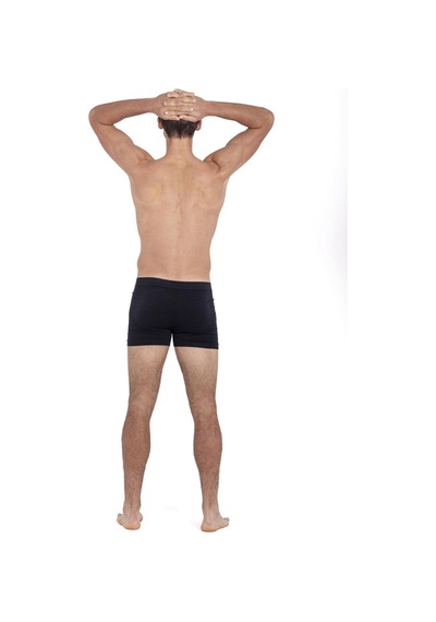 Oil Company Termal 2'lü Boxer Seamless Siyah