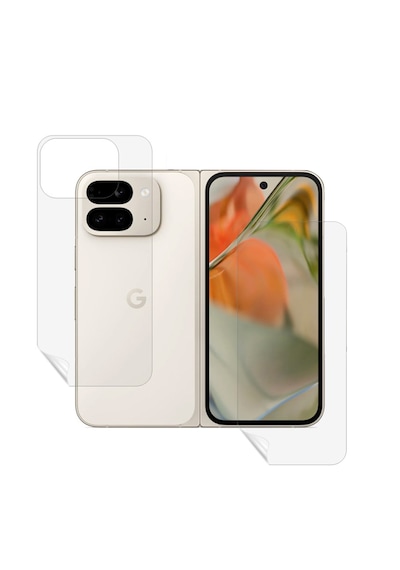 Google Pixel 9 Pro Fold Hydrogel Esnek Ön Arka Koruma Film-al3426