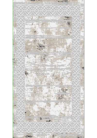 Diamond Halı 25001A Model 150*220 Polip Leke Tutmaz Modern Çizgi Siyah