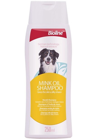 Bioline - 626 - Vizon Yağı Özlü Köpek Şampuanı - Shophnrl - 250 Ml