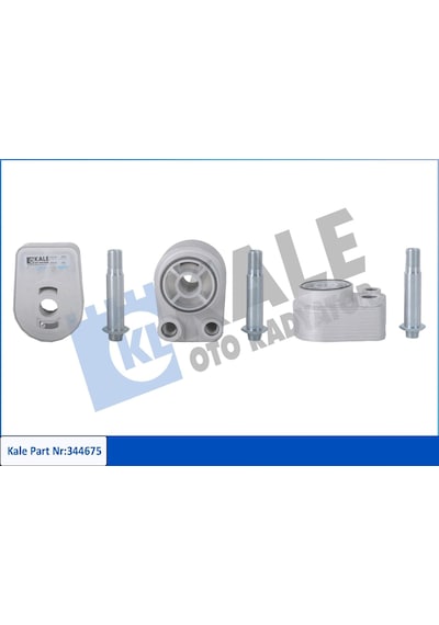 Motor Yağ Soğutucu - Dacia Sandero, Duster, Logan, Dokker, Lodgy - Kale-344675