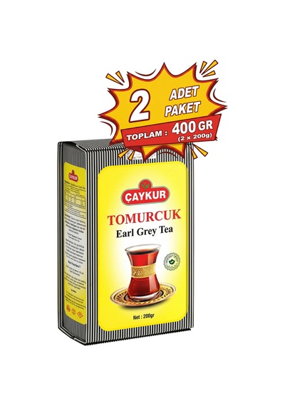 Tomurcuk Kokulu Çay Poşet Ambalaj 200 Gr. İkili Paket