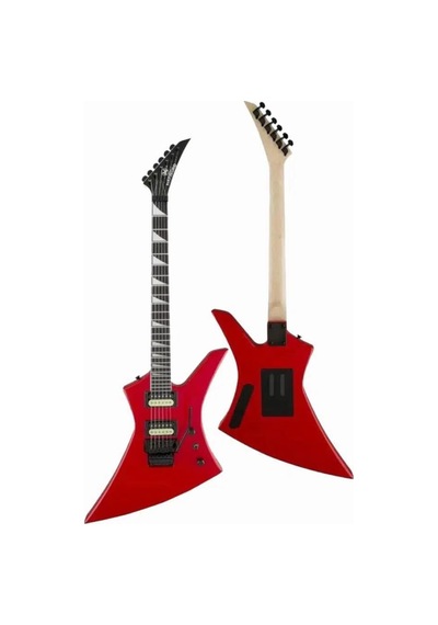 Maxword Dg-34rd Kelly Kasa Floyde Rose 2x Zebra Humbucker Manyetik Elektro Gitar