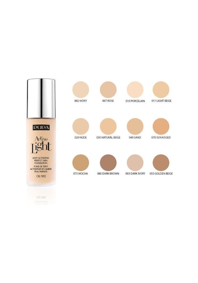 Pupa Active Light Fondöten No:070 30 ML