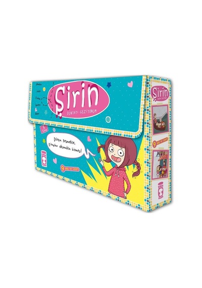 Şirin Dünyayı Geziyorum Set-5 Kitap Takım - Birsen Ekim Özen - Timaş Çocuk