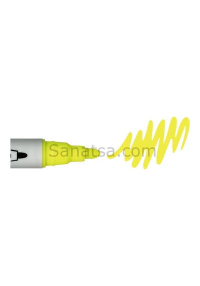 Su Bazlı Kalem Zig Clean Color F Fl Yellow Tcs-6000T-001
