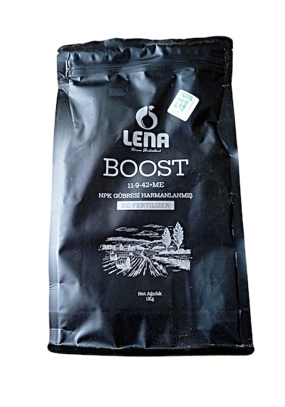 Lena Boost 11-9-42+ME NPK Toz Gübre (1 KG)-Potasyumlu Tonaj Ve Verim Artırıcı, Meyve İrileştirici