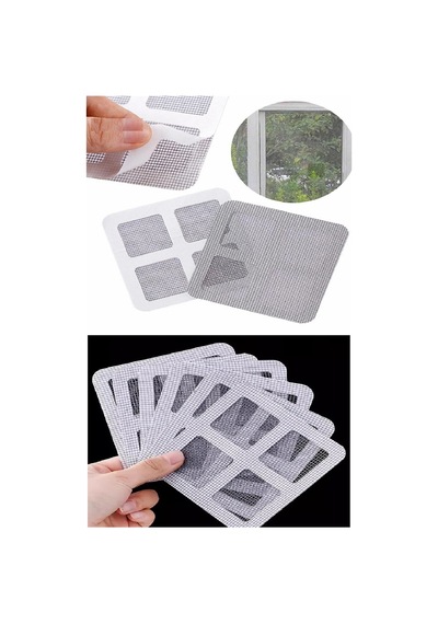 Hubrendy Çer Banyo Gider Süzgeci 50 Adet Yapışkanlı Filtre, 10x10 Cm