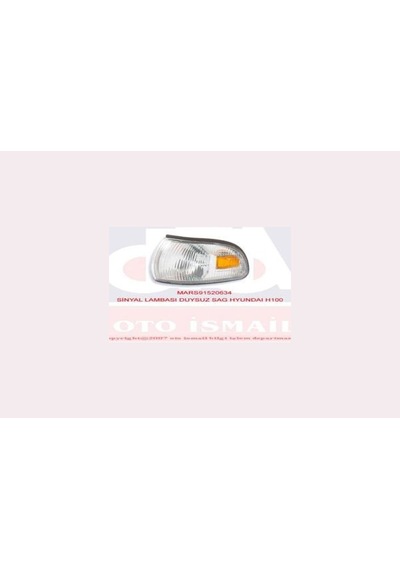 Sinyal - 858 - Lambası Sağ Duysuz Hyundaı - Ece-umay - H-100