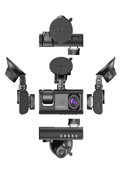 Wi-fi 1080p Hd 2 İnch Süper Ekranlı Araç Kamerası 150mah Araba Güvenlik Kamerası 12-24v