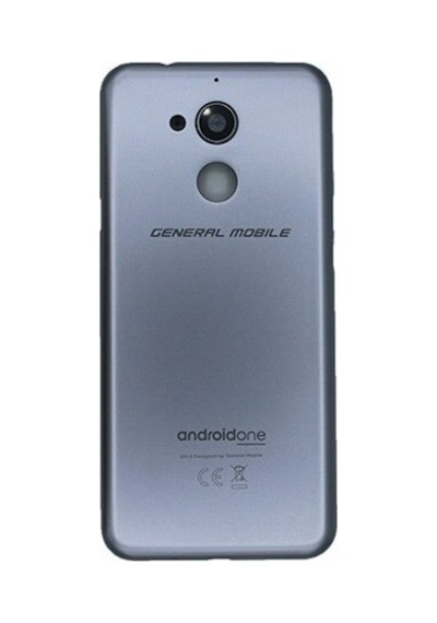 General Mobile Gm8 Arka Kapak Pil Batarya Kapağı Gümüş