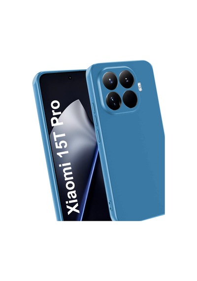 Xiaomi Mi 15t Pro Uyumlu First Silikon - Mavi
