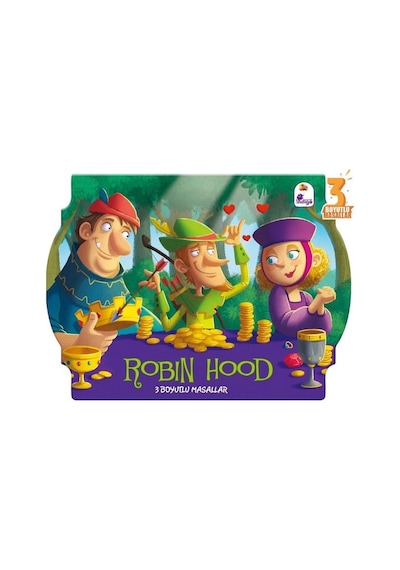 Robin Hood - 3 Boyutlu Masallar- İndigo Çocuk