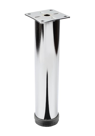 Mey İthalat Metal Krom Ayak 42 Mm Çap 12 Cm Yükseklik