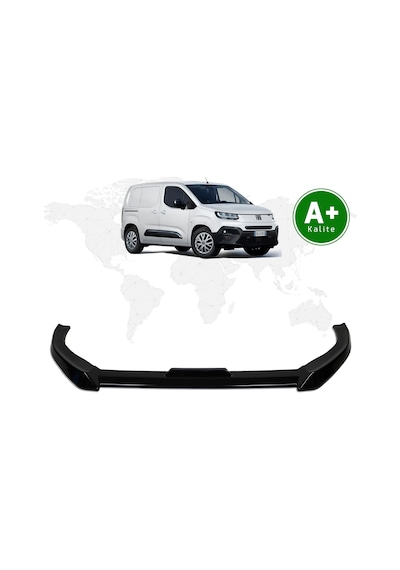 Fiat Doblo Panelvan Ön Lip Parlak Siyah 2024 Model Ve Sonrası