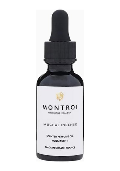 Montroi Mughal Incense Oda Kokusu 30ml, Lüks Cam Şişe Oda Kokusu, Koku Giderici