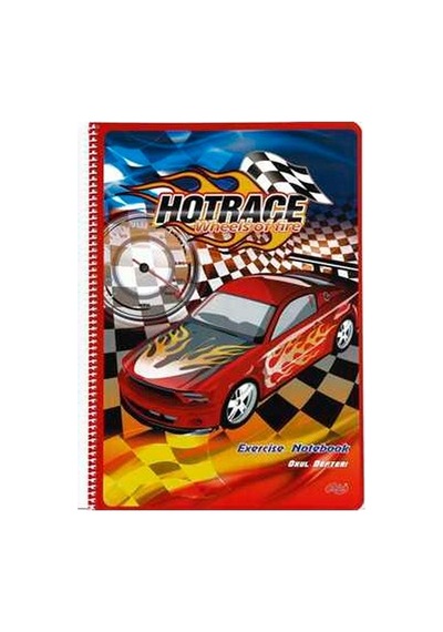 Alfa A4 Spiralli Karton Kapak Defter 72 Yp Çizgili Çok Renkli