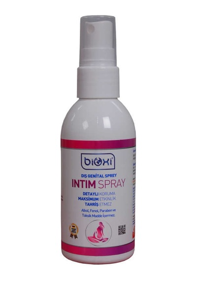 Bioxi İntim Dış Genital Bölge Bakım ve Temizleme Spreyi 150 ML