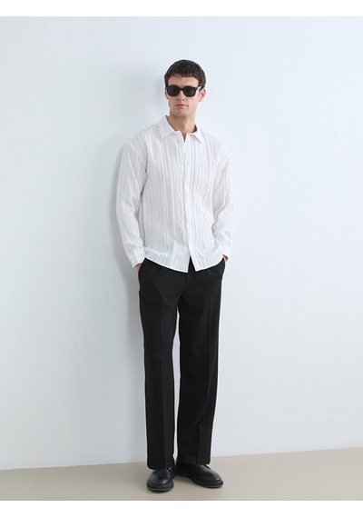 Lcw Vision Siyah Bol Fit Erkek Pantolon
