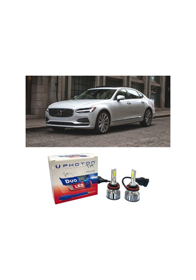 Volvo S90 Uzun Far Ampulü H11 Duo Yeni Seri Beyaz 2016-2021