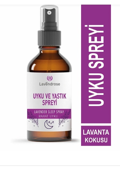 Lavendrose Doğal Lavanta Özlü Uyku Ve Yastık Spreyi Lavender Slee