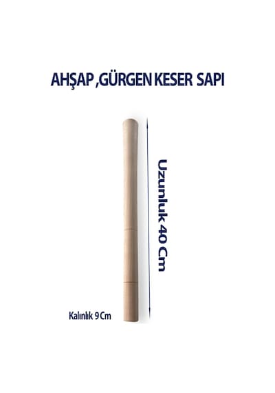Gürgen Keser 40 Cm Uzunluk 9 Cm Kalınlık 1 Adet