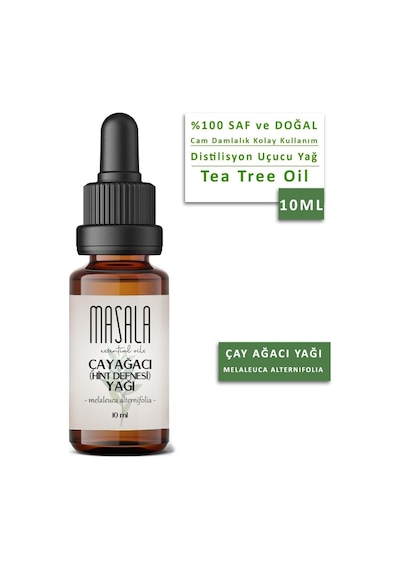 Saf Çay Ağacı Hint Defnesi Yağı 10 Ml. Tea Tree Oil 0.3 ML