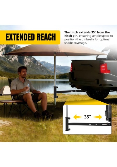 Maxxhaul 50102 Hitch Mount Şemsiye Tutucu - Dayanıklı Ve Sağlam - Büyük Veranda Ve Dış Mekan Şemsiyeleri İçin Diğer Maxxhaul 50102 Hitch Mount Şemsiye Tutucu - Dayanıklı Ve Sağlam - Büyük Veranda Ve Dış Mekan Şemsiyeleri İçin Diğer