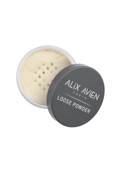 Alix Avien İpeksi Toz Pudra Sabitleyici Etki Mat Bitiş Loose Powder 02 Nude Ivory 00