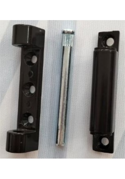 Plastik Pencere Menteşesi Antrasit Siyah 75mm