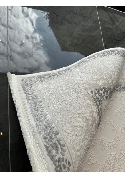 Electra Halı Salon, Oturma, Yatak Odası Halısı Desen Kodu 79448-095 Krem-gri