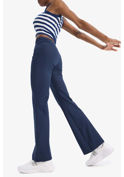 DeFactoFit Flare Fit Geniş Paça Sporcu Uzun Pantolon E7757AX25SPNV28