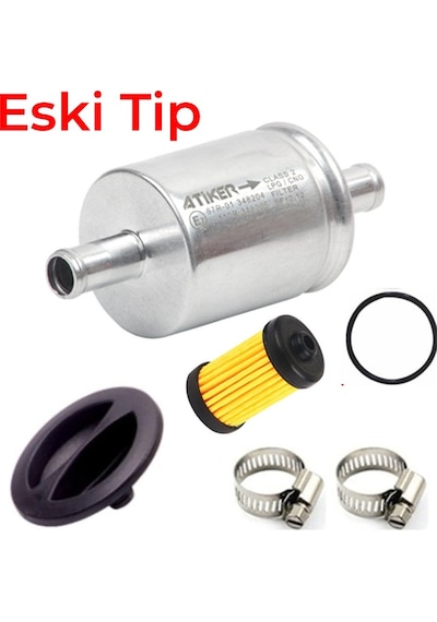 Atiker Gold Tekli Filtre + Gaz Kesici Filtre ve Contalarıyla Yeni Tip Gaz Kesici